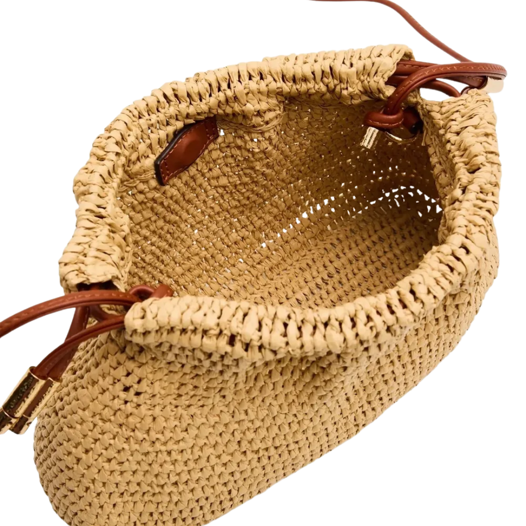 Lali Clutch in Natural