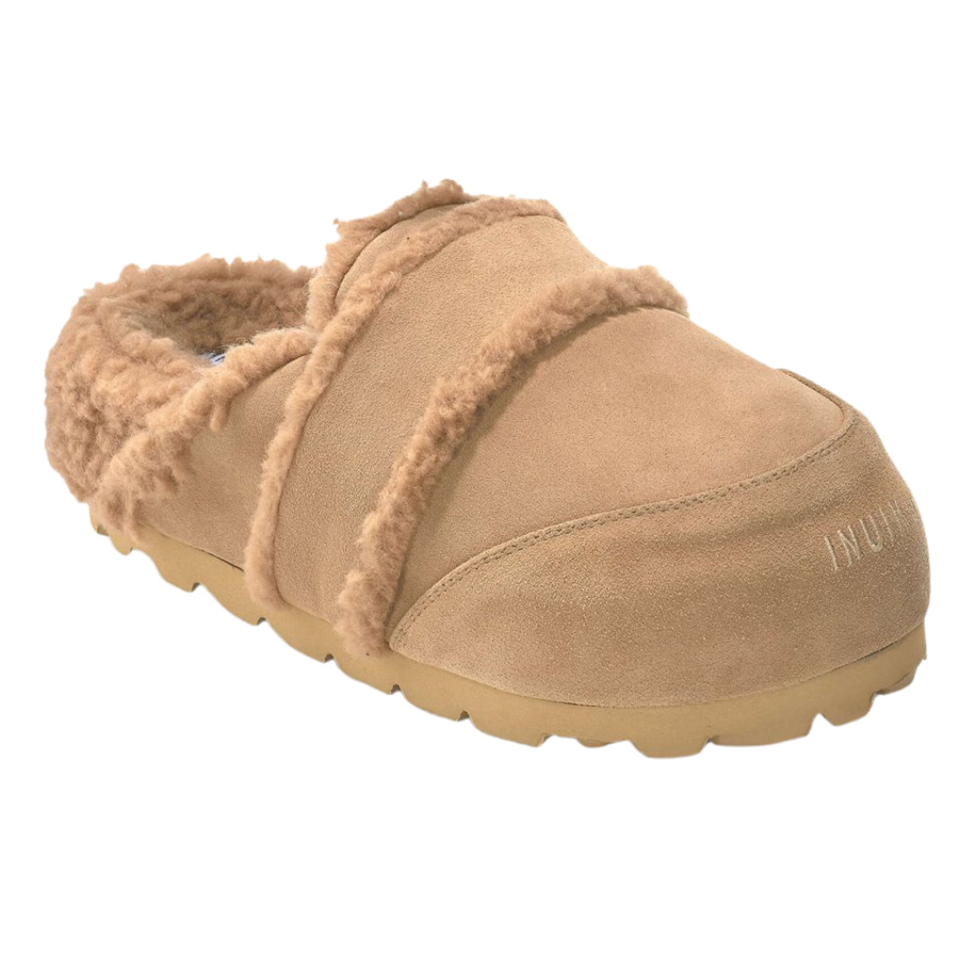 Chunky Loafer in Beige