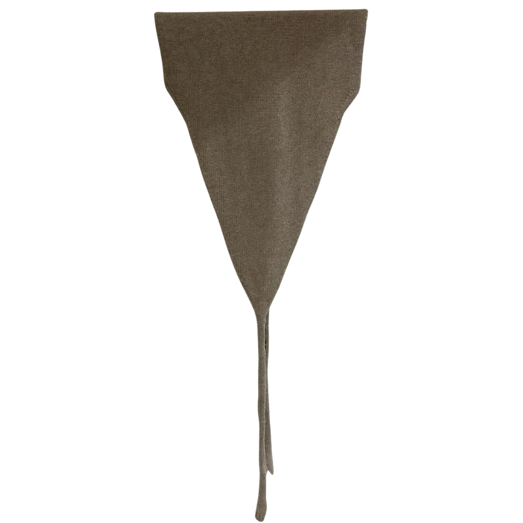 Mila Triangle Scarf in Gravel
