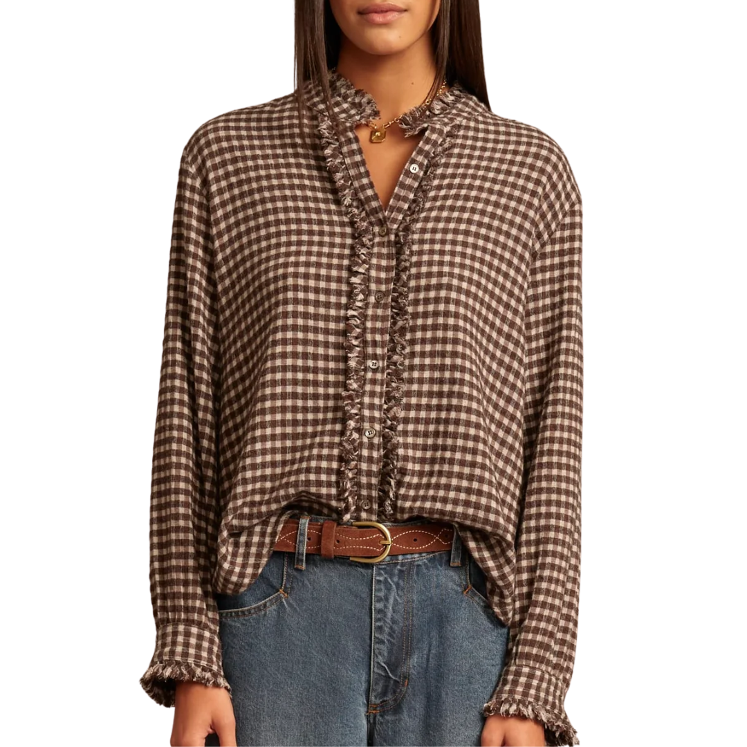 Amelie Shirt in Walnut Brown