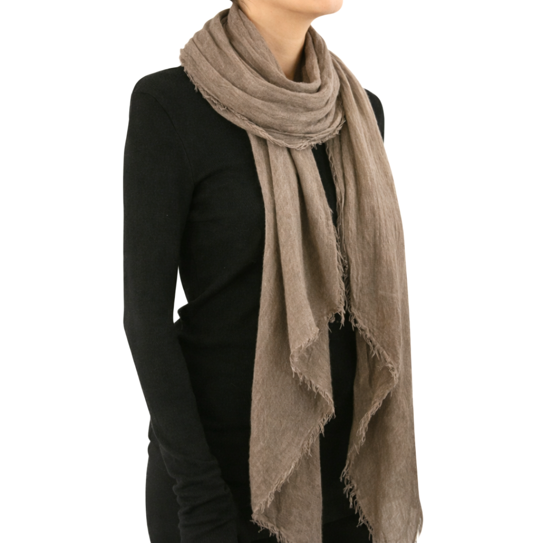 Love Scarf in Warm Cashmere