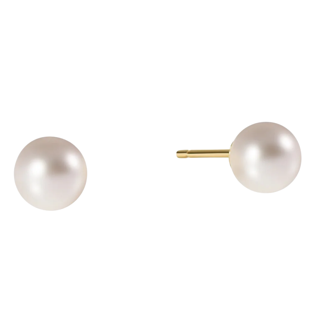 Classic 6MM Ball Stud in Pearl