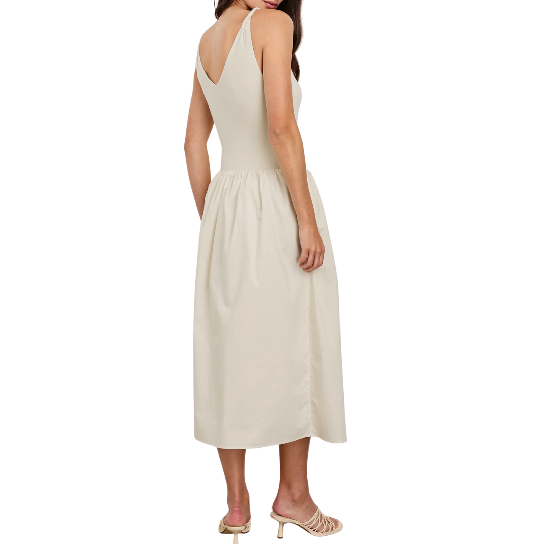 Franca Dress in Ivory