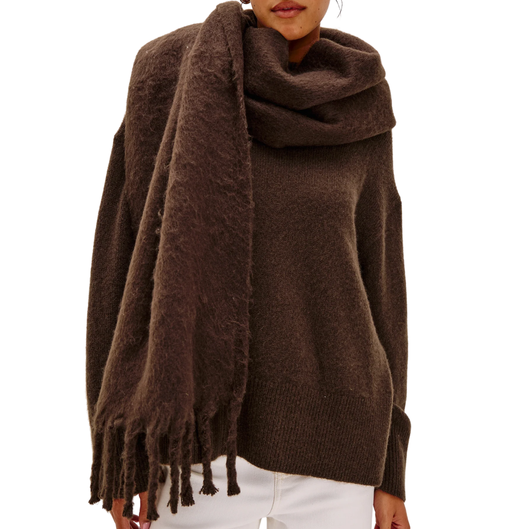Oslo Scarf in Walnut