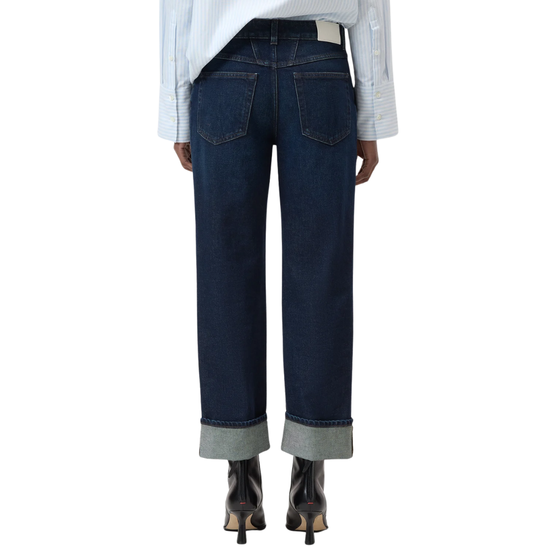 Milo Straight Jeans 32" in Dark Blue