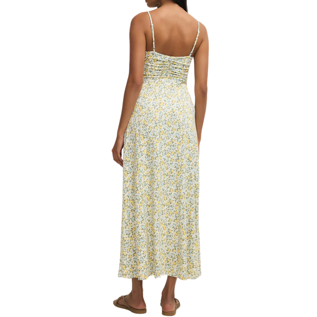 Faya Idra Ditsy Maxi Dress in Cloud