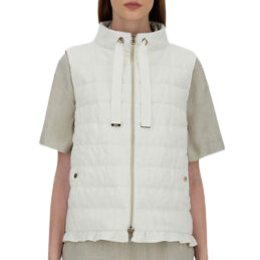 New Lino Vest in White