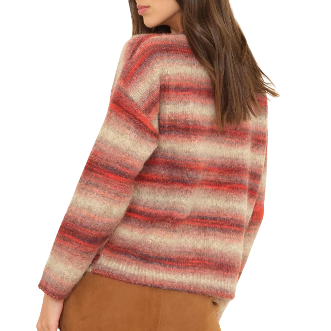 Anders Sweater in Sienna Ombre