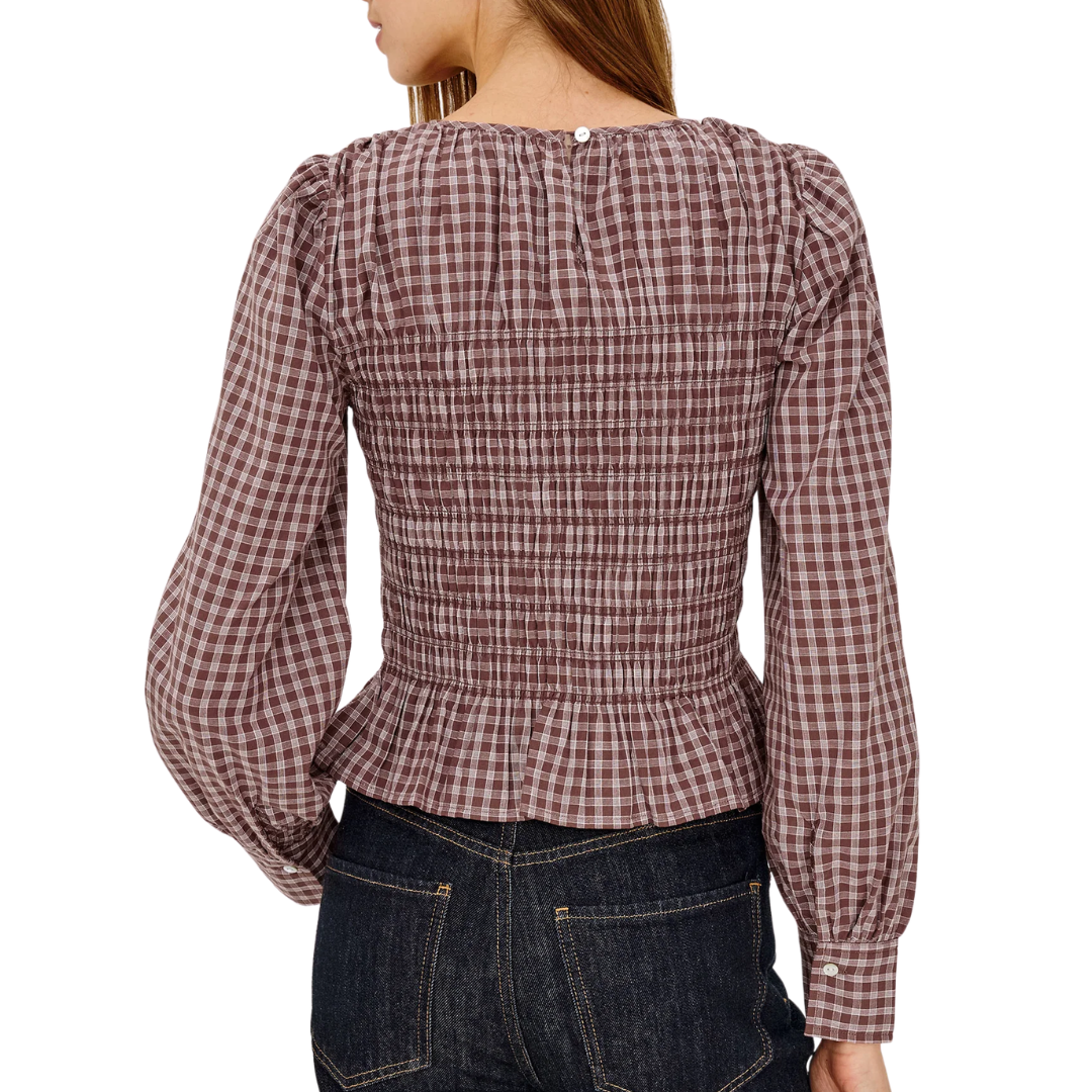 Tabi Shirt in Rust Rose