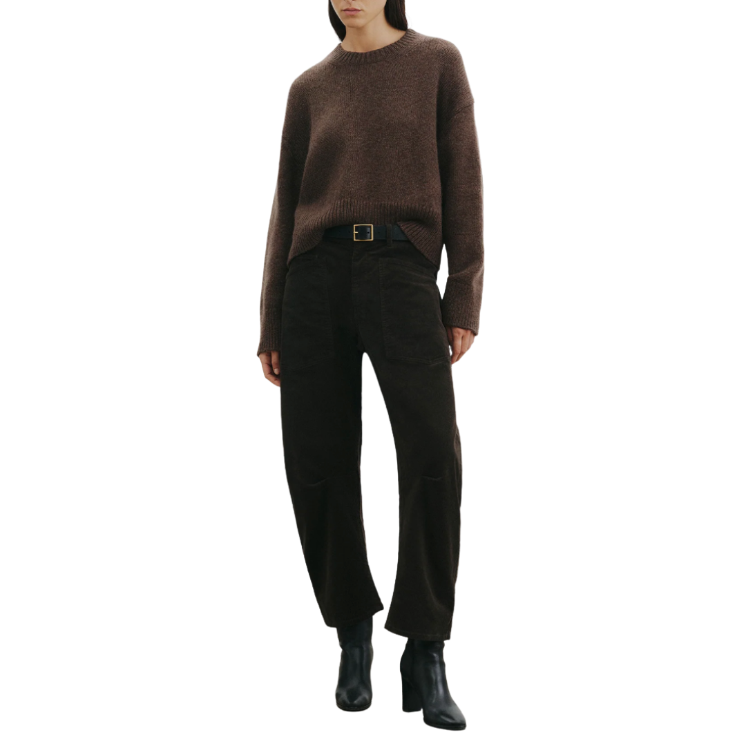 Shon Corduroy Pant in Chocolate Brown