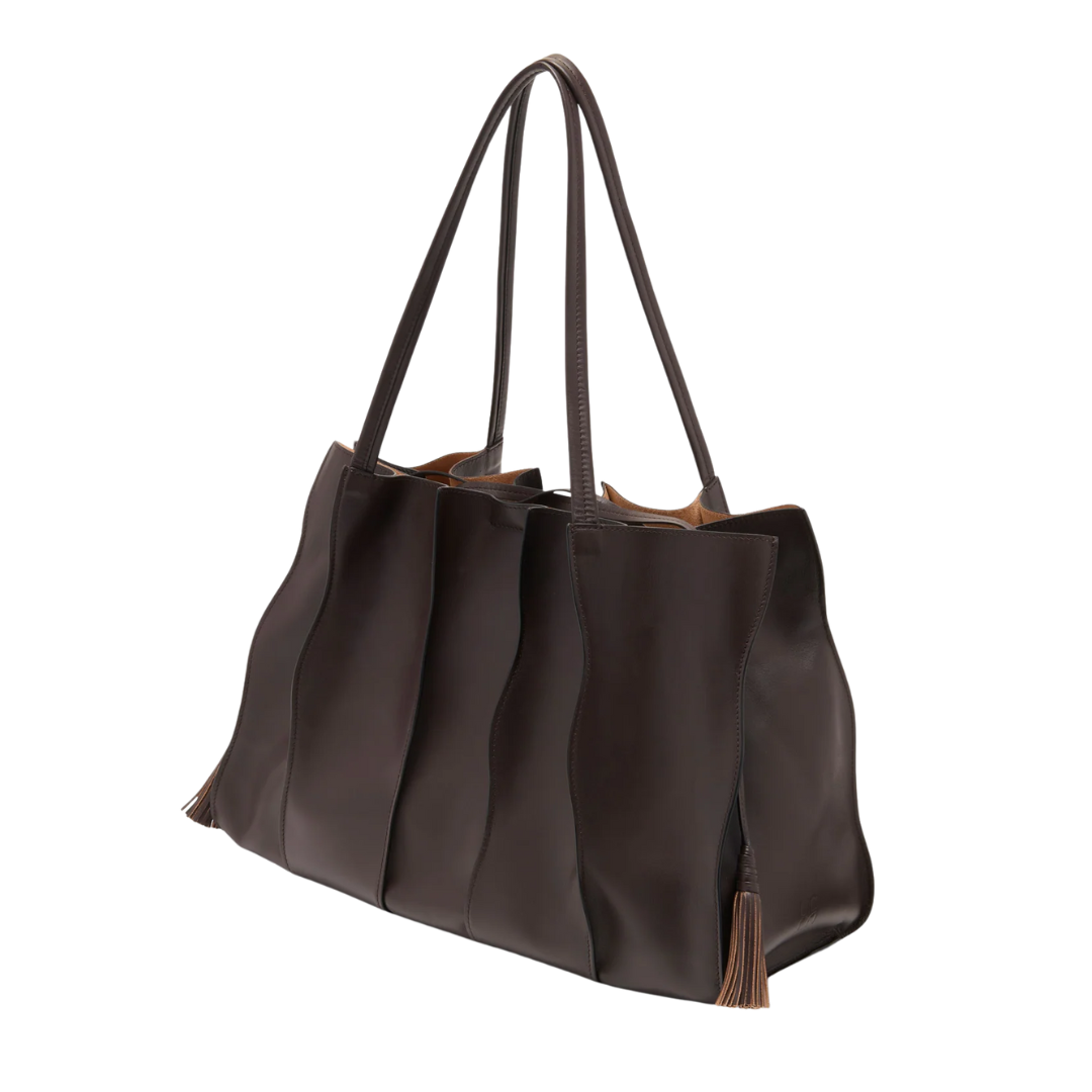 Adria Large Tote in Wenge