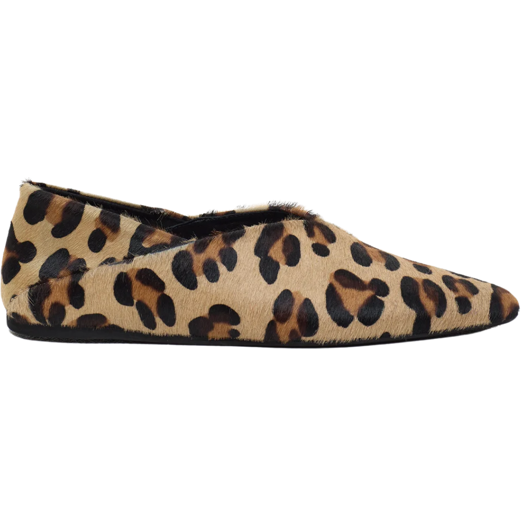 Ballerina Flats in Urban Beige