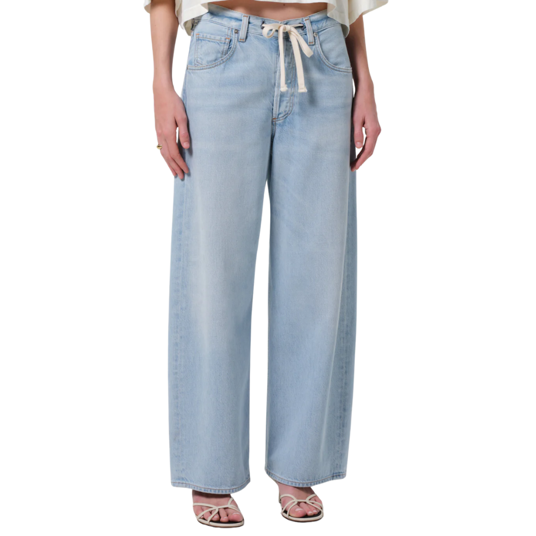 Brynn Drawstring Trouser in Portola