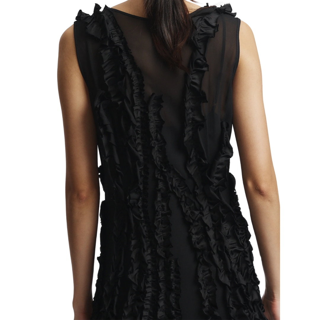 Renata Shift Dress in Black