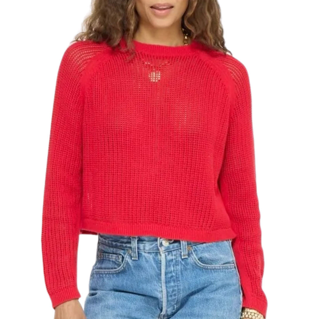 Malibu Sweater in Red