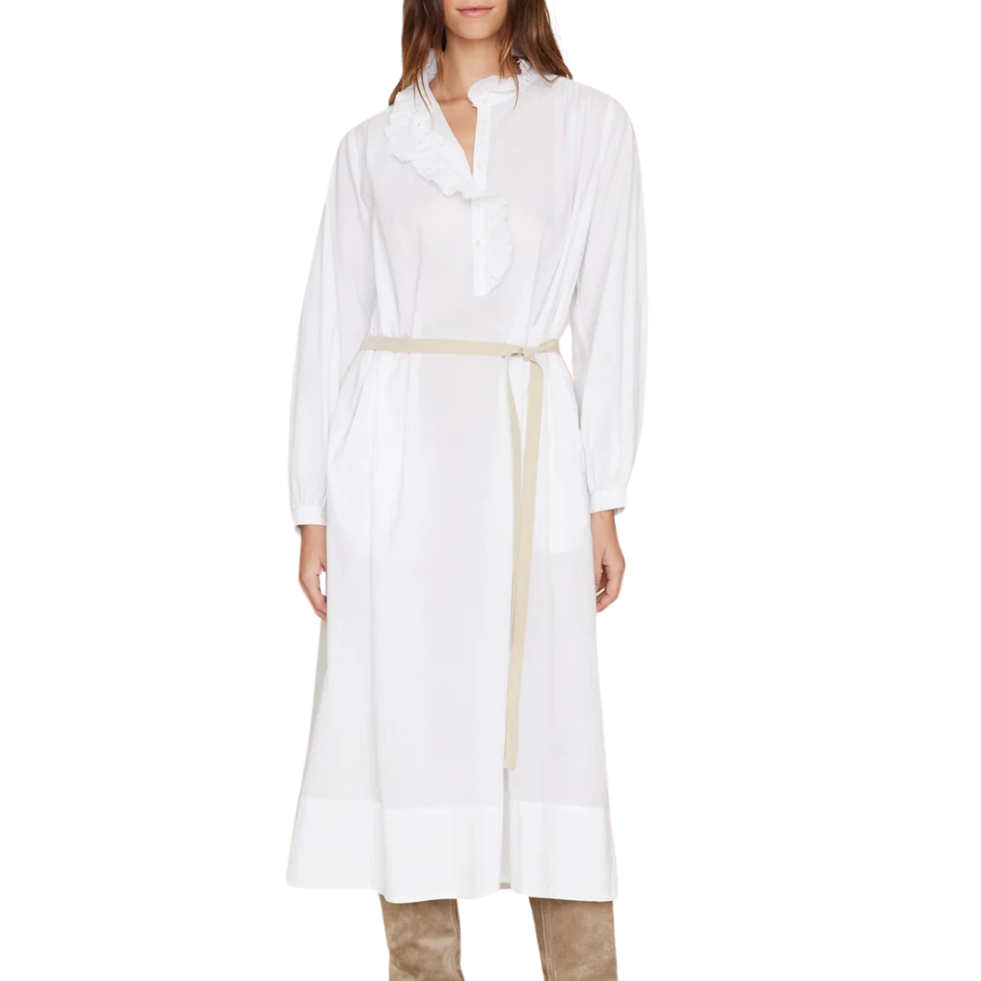 Caspy Dress in White