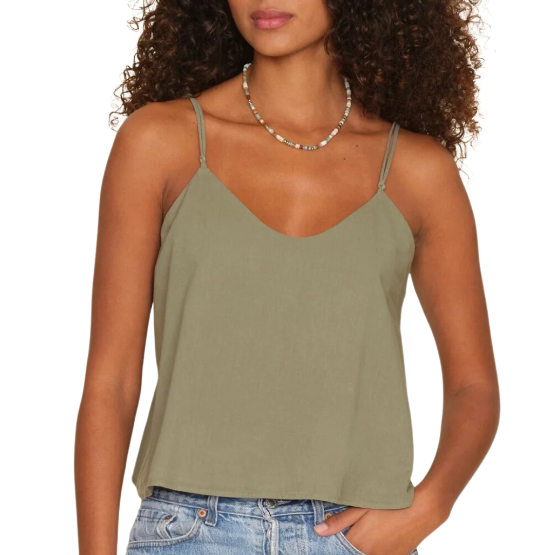 Tara Top in Green Army