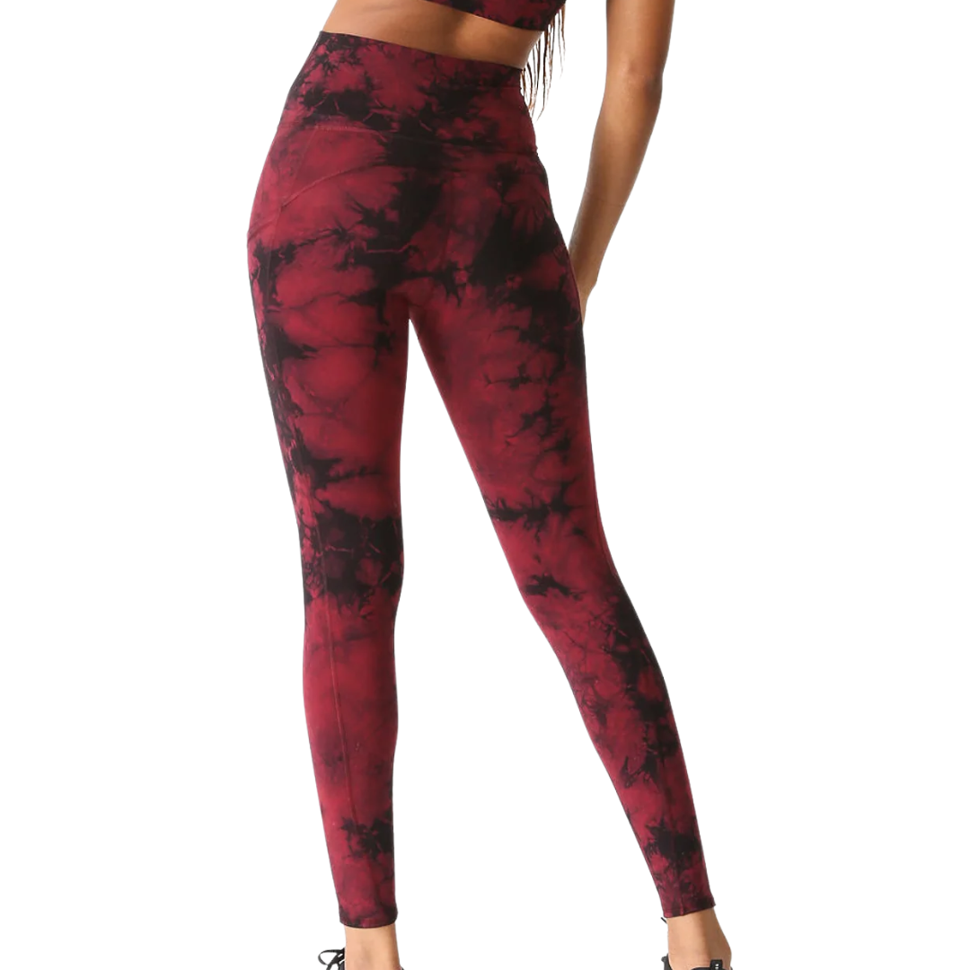 LaJolla Pocket Legging in Auburn/Onyx