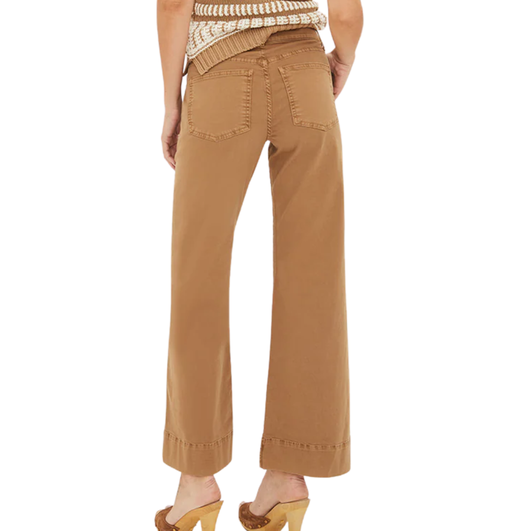 Hilde Patch-Pocket Pant in Ochre