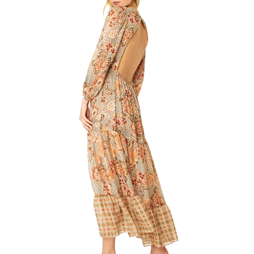 Anahita Dress in Flora Tile Mix