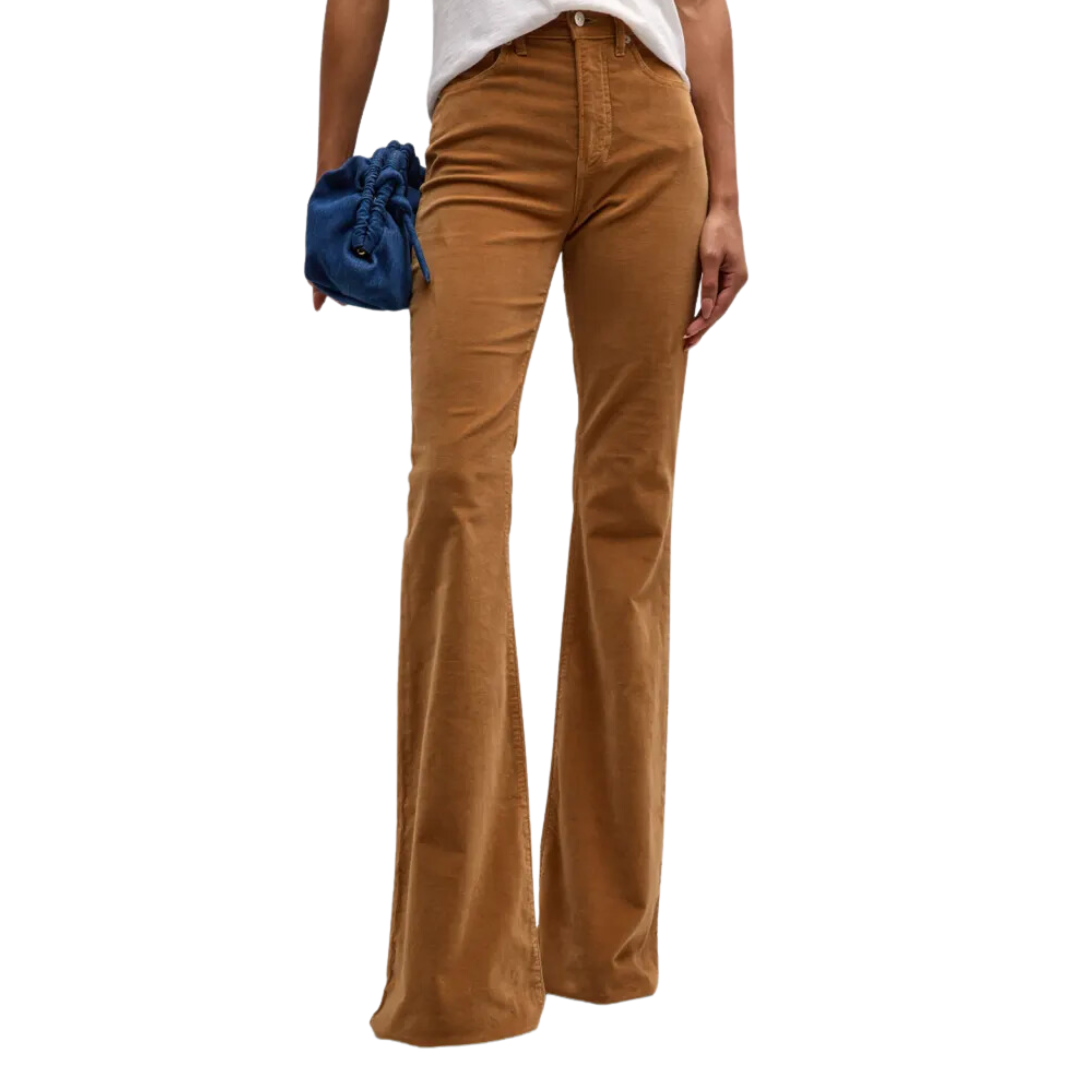 Sheridan Bell Bottom Jean in Camel