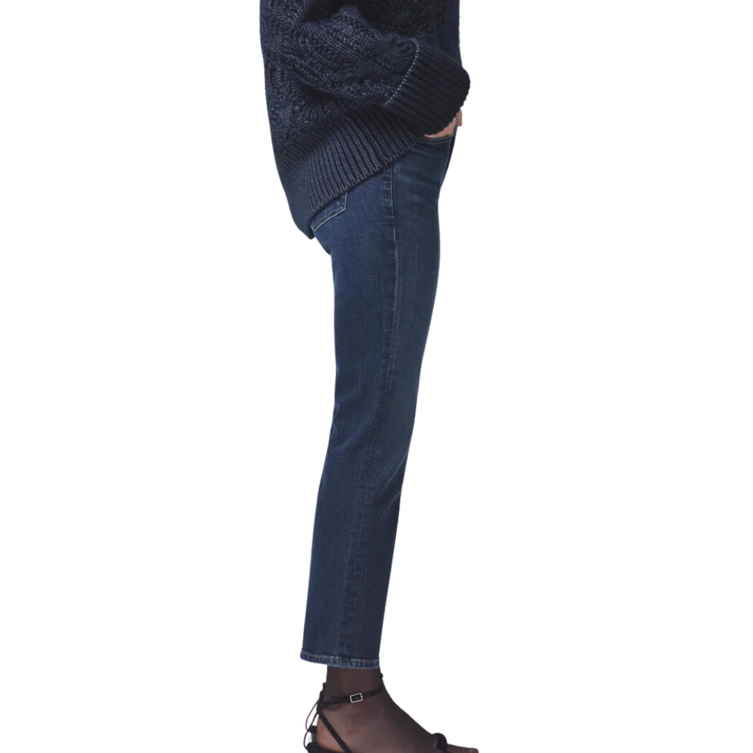 Isola Mid Rise Cropped Boot in Baltic