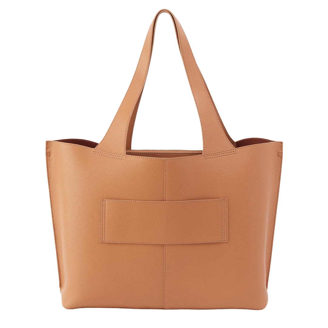 Large Vida Tote in Biscuit