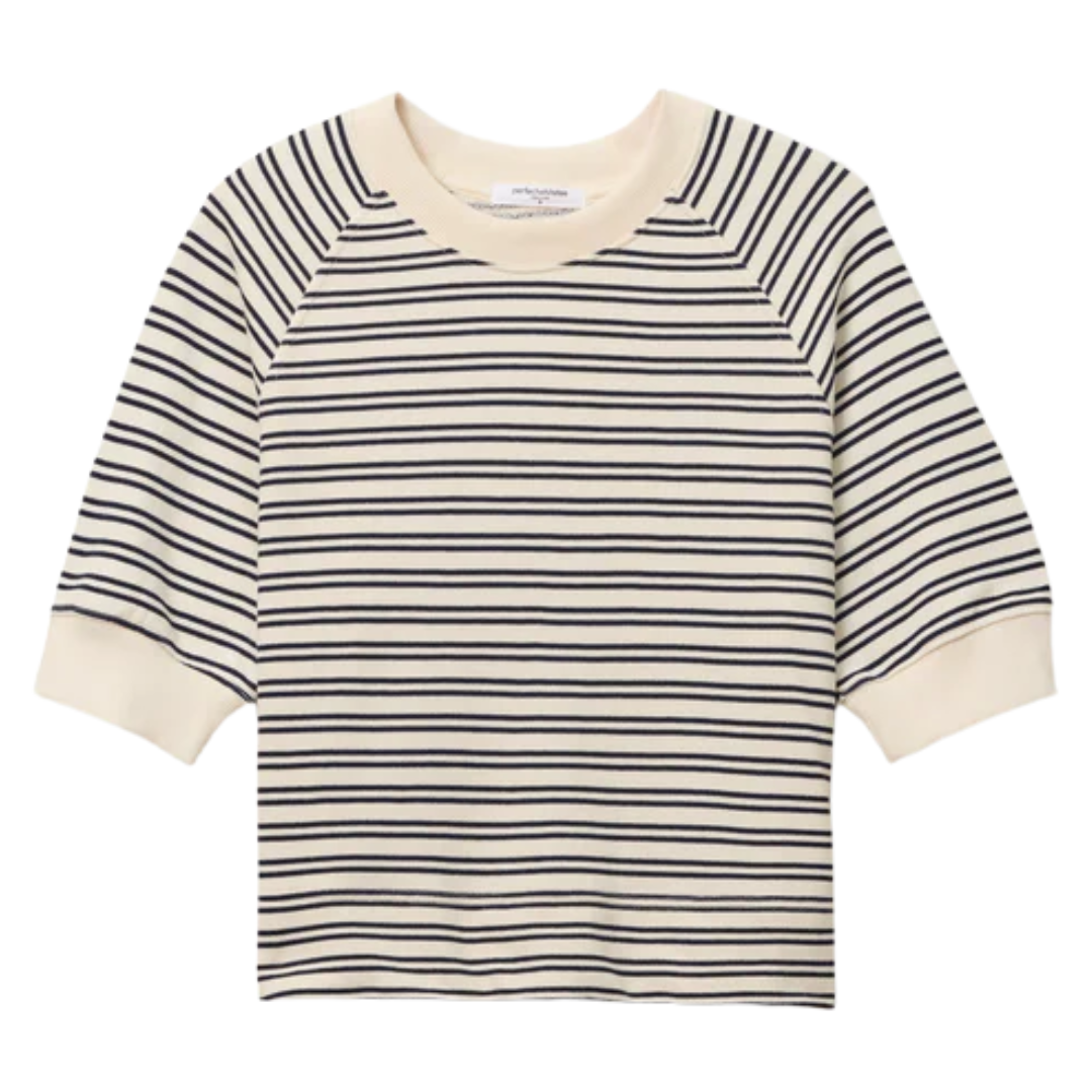 Effie Stripe in Navy Stripe