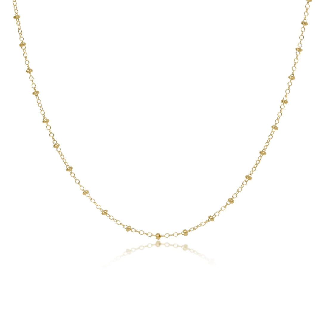 Classic 2mm Choker Simplicity Chain in Gold
