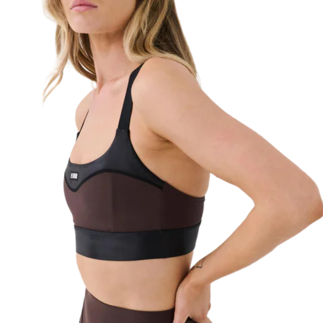 Mastery Sports Bra in Coffee Bean
