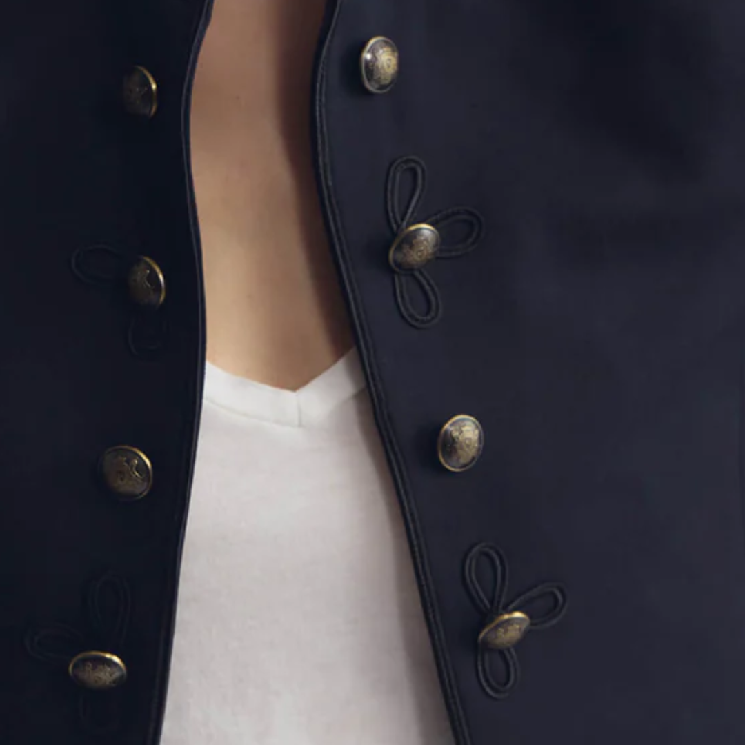 Betsy Wool Jacket in Midnight