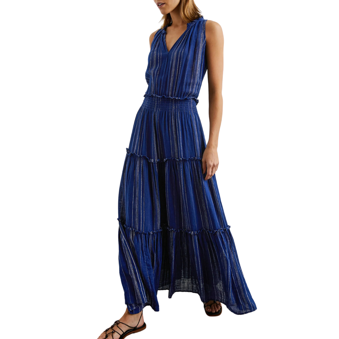 LouLou Dress in Noja Stripe