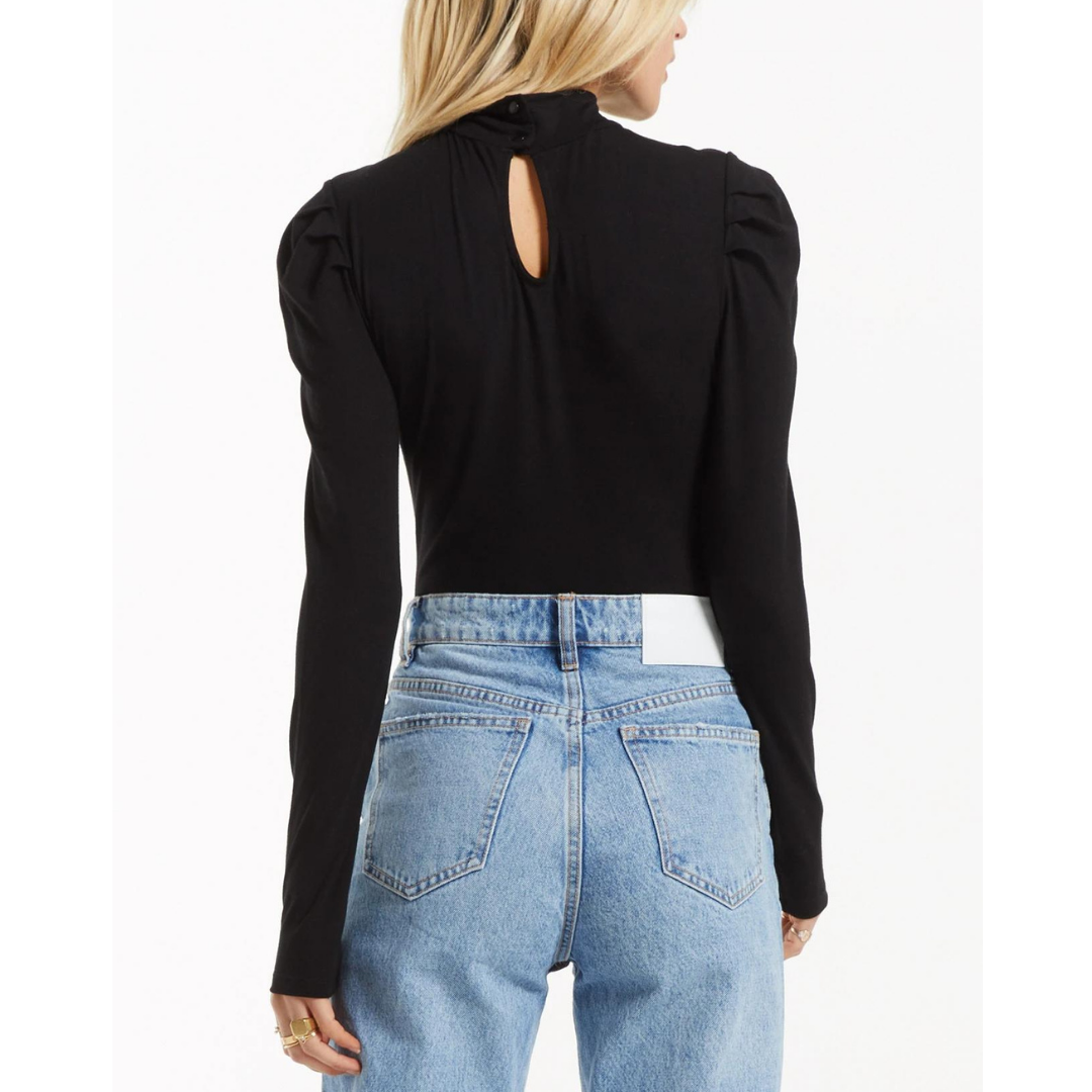 Luna Bodysuit in Black