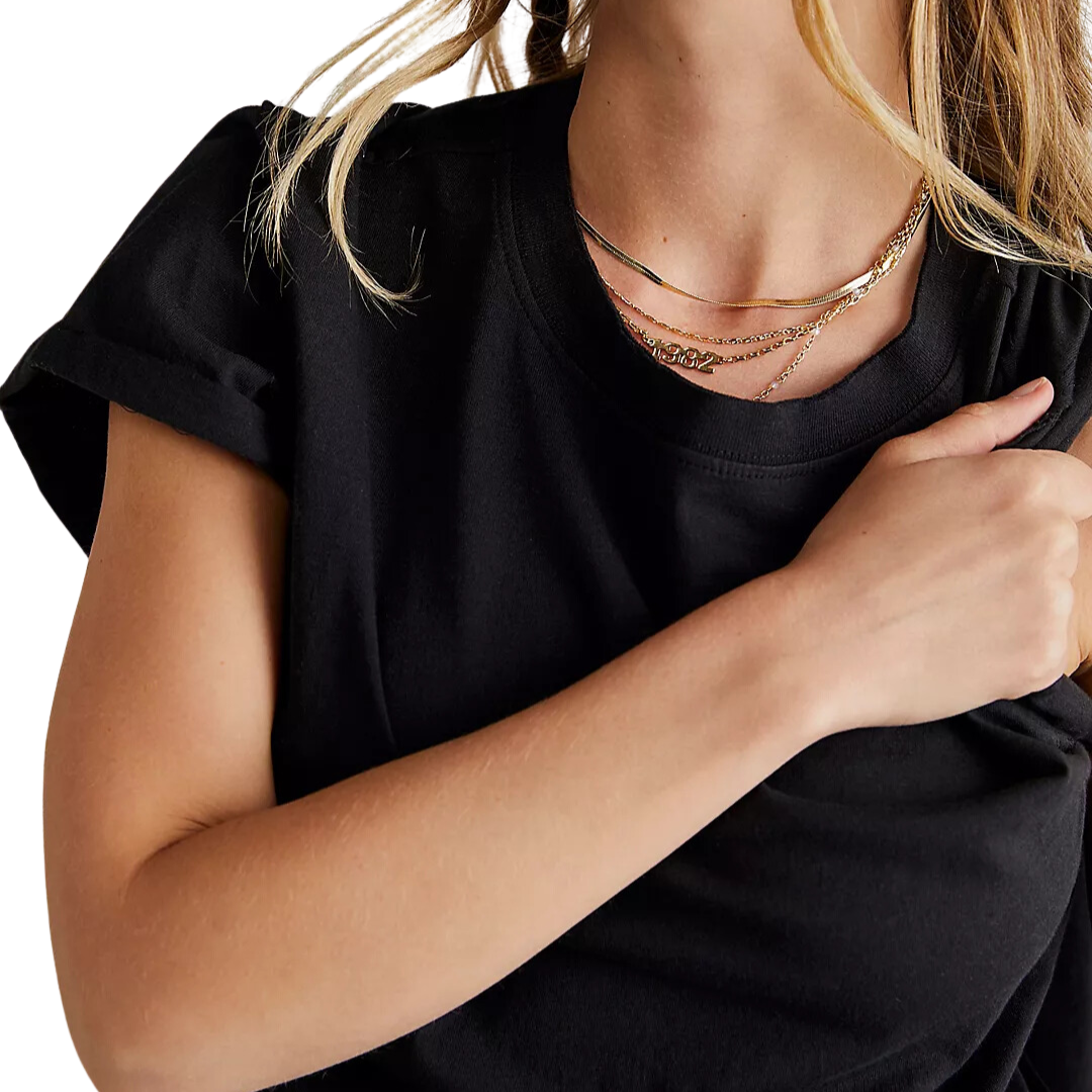 We The Free The Perfect Tee in Black