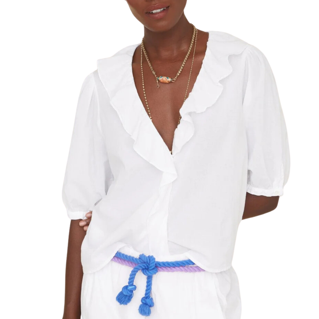 Caspia Shirt in White