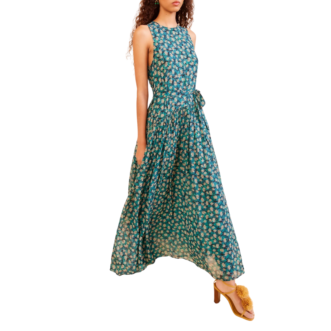 Eleni Dress in Clematis