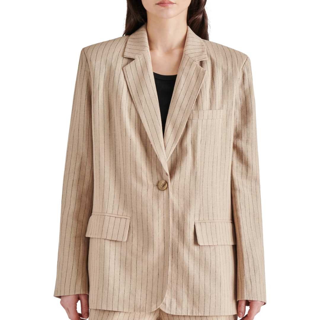 Imaan Blazer in Wood Thrush