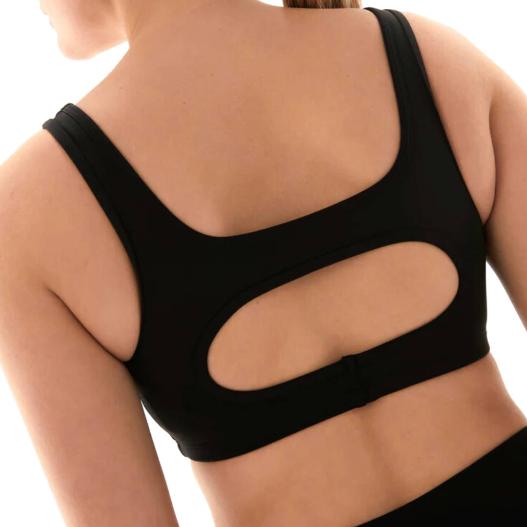 Amplify Sports Bra in Black