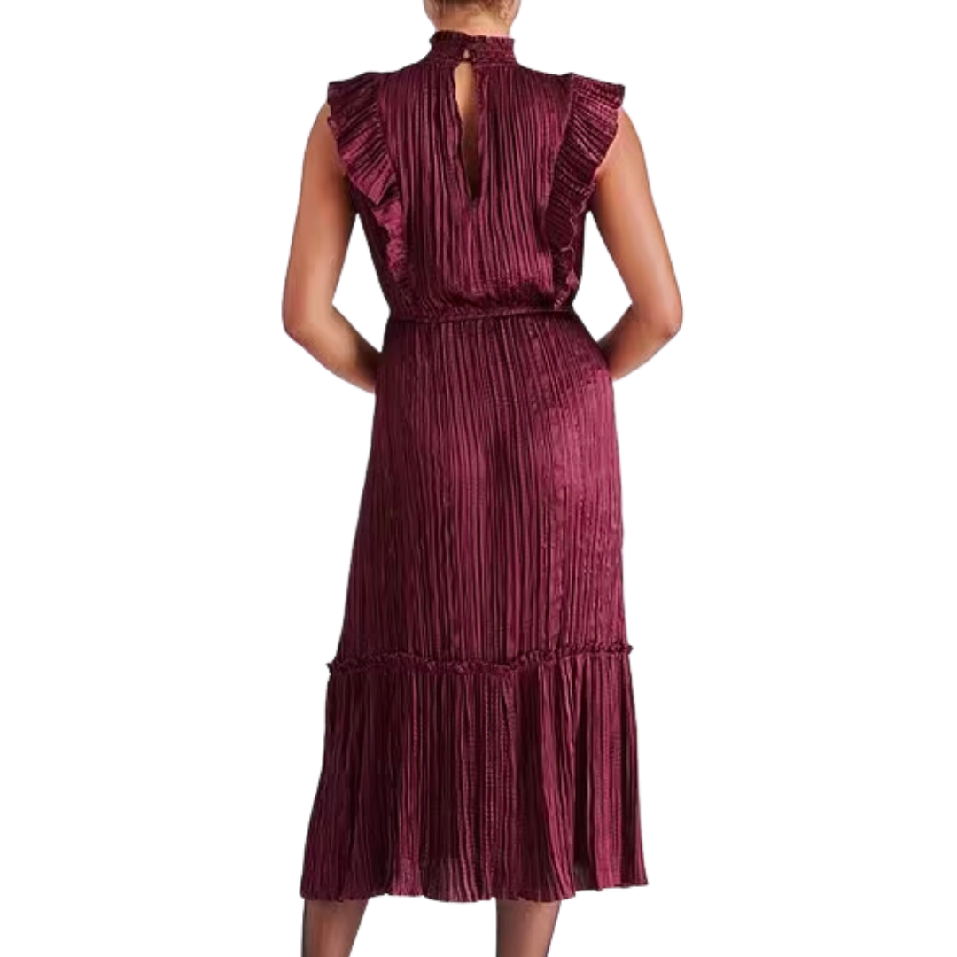 Wednesday Dress in Wine