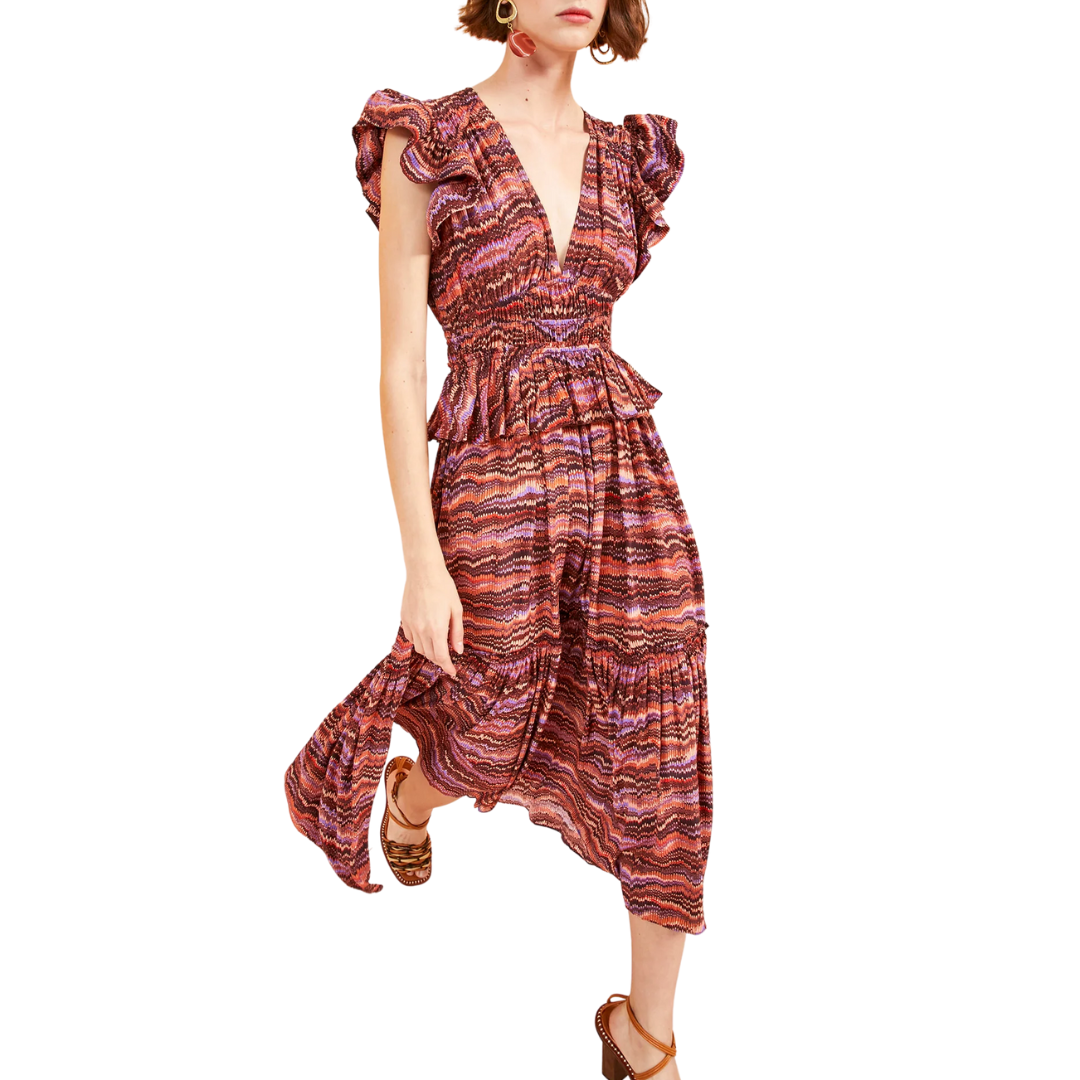 Bendetta Dress in Purple Sapphire