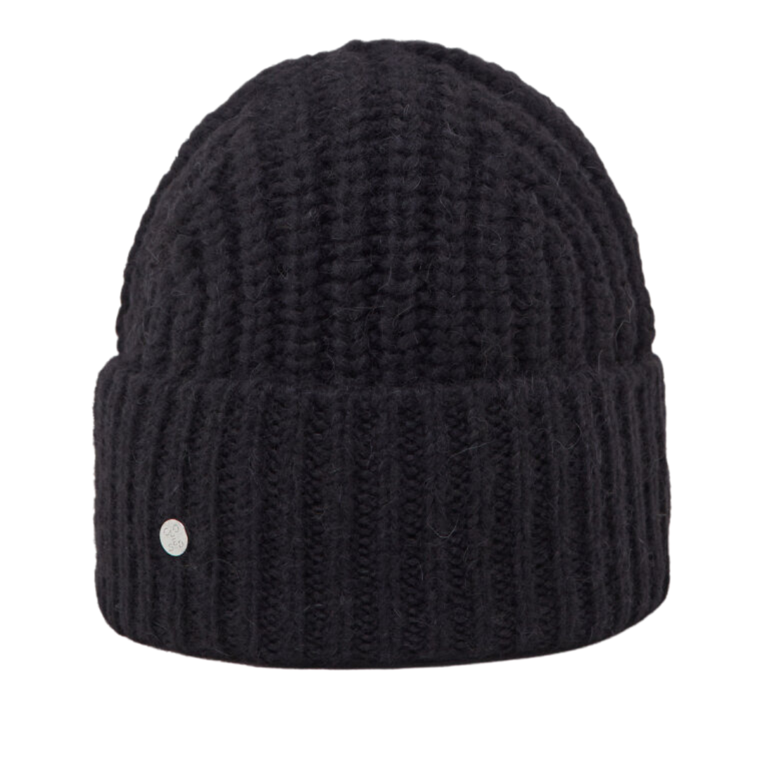 Alpaca Mix Hat in Black