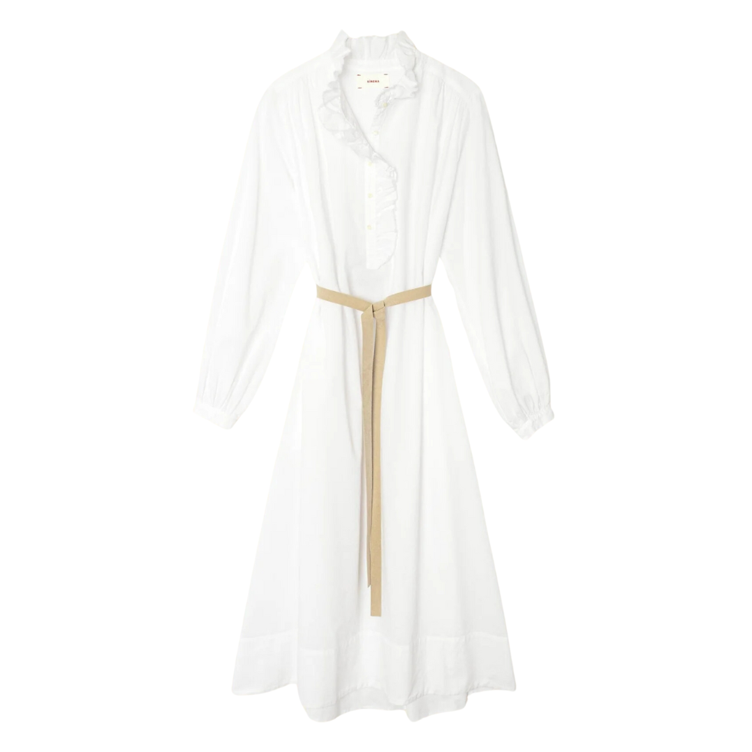 Caspy Dress in White