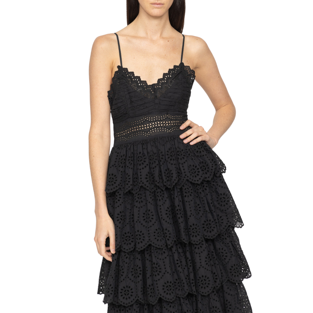 Lainey Dress in Black
