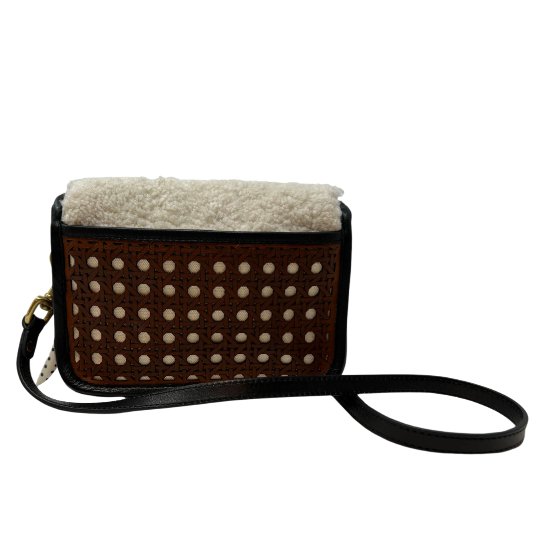 Mini Mia Crossbody in Rattan Brown