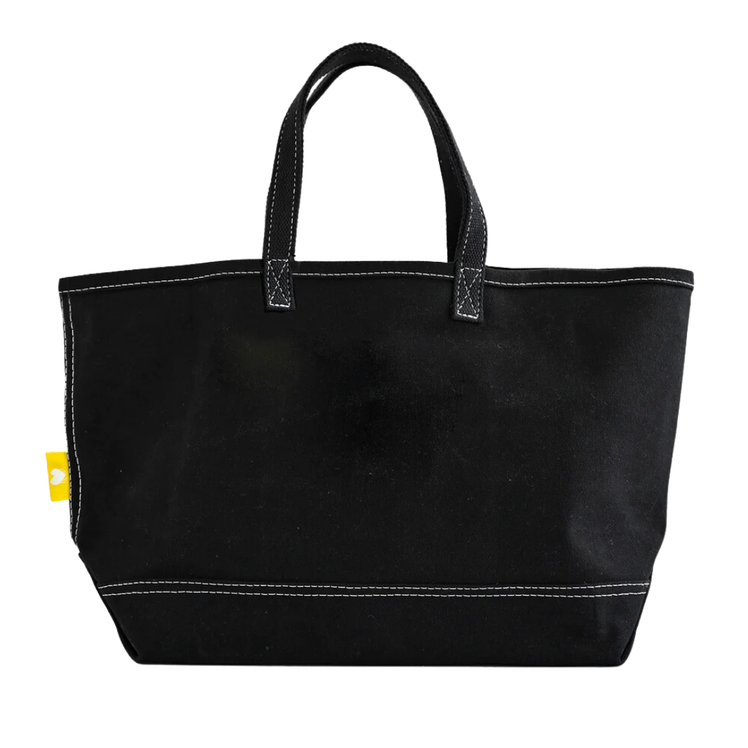 Imperfect Heart Tote in Black
