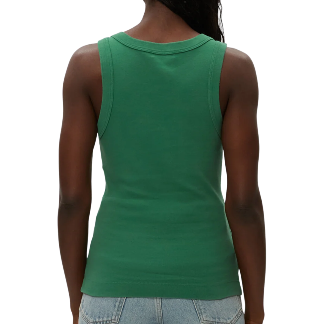 Maya V-Neck Tank in Palm