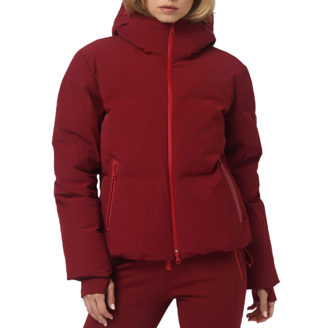 Poppy Ski Jacket in Ruby