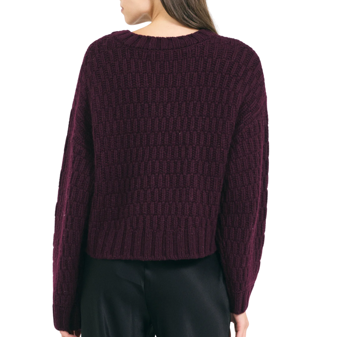 Marina Pullover in Plumberry