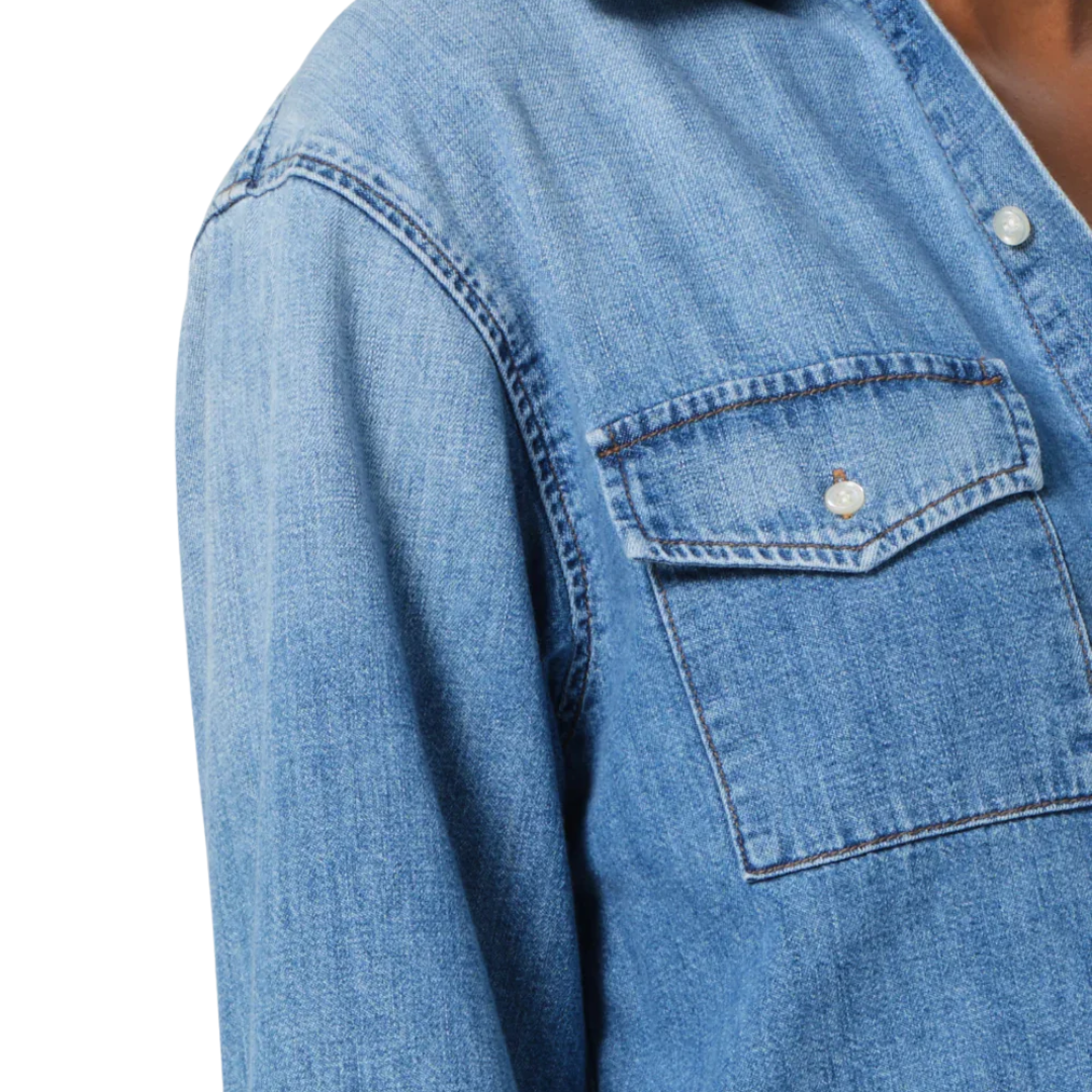 Baby Shay Shirt in Carolina Blue
