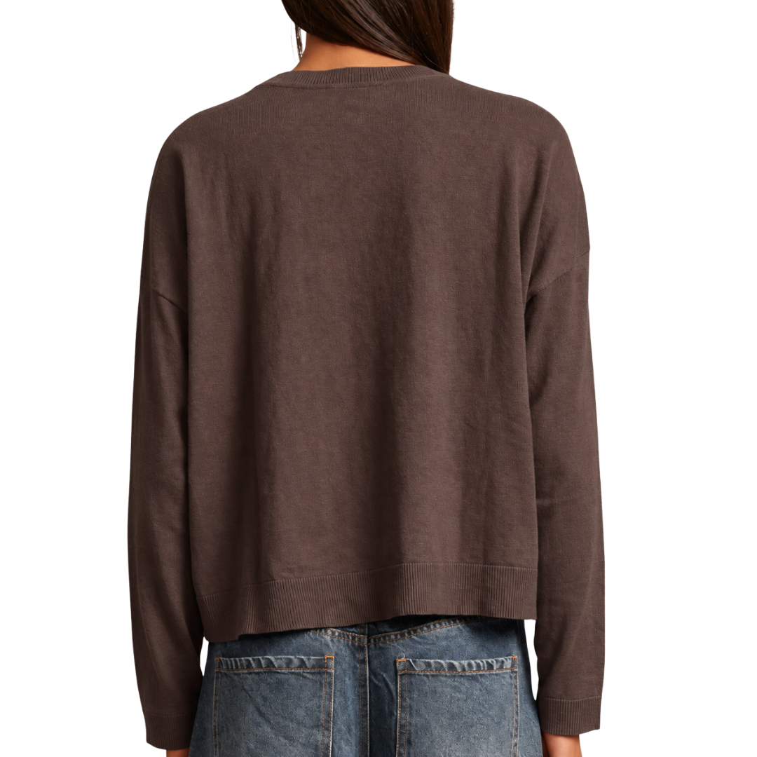 Sparrow Sweater in Brazil Nut